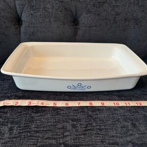 Vintage Corningware Blue Cornflower baking dish